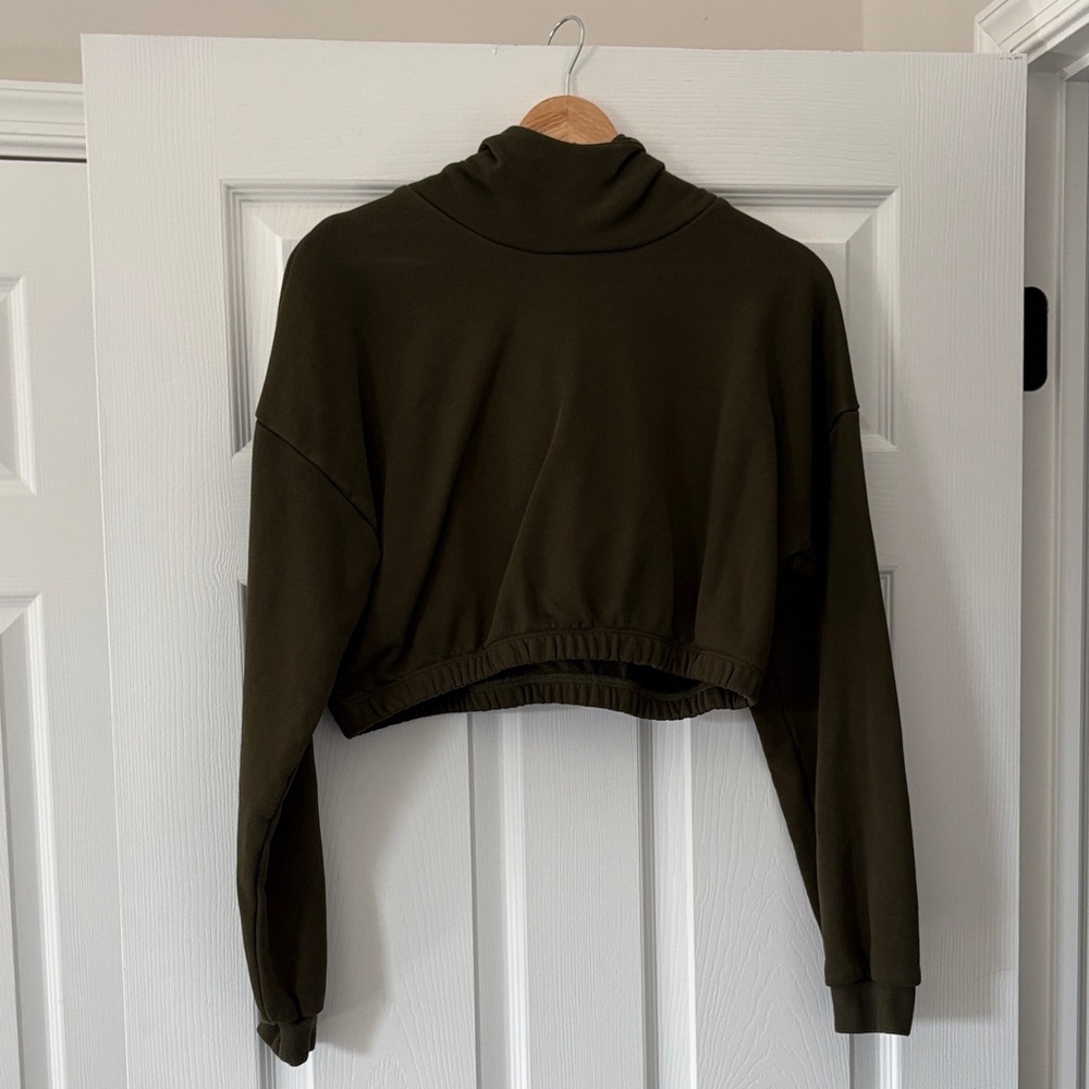 Naked Wardrobe Cropped Hoodie Large